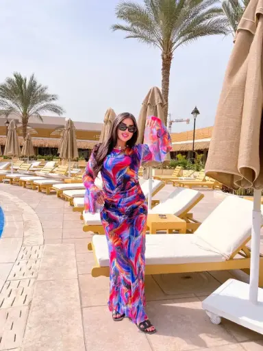 Tropical dress | Beach dress